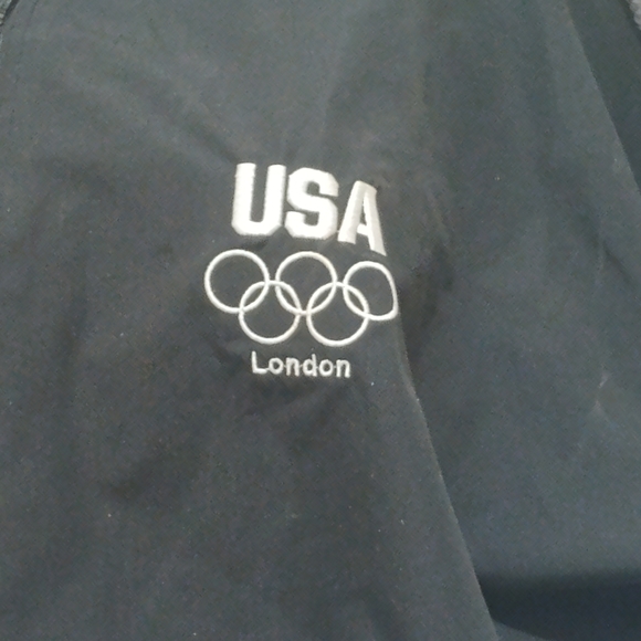 U.S.A. Olympic Team London Full Zipper Fleece Jacket Size XLarge - Picture 4 of 10